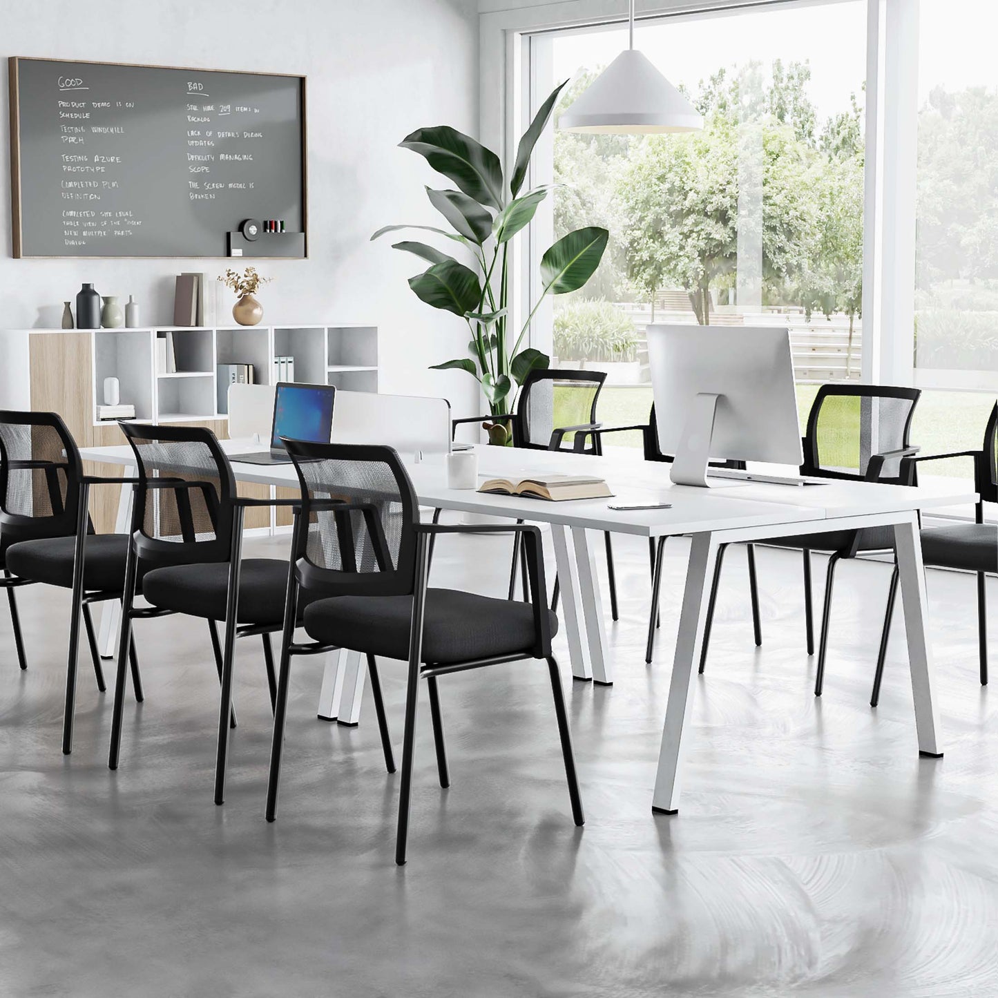 Sweetcrispy Conference Chair Stackable for Event Meeting