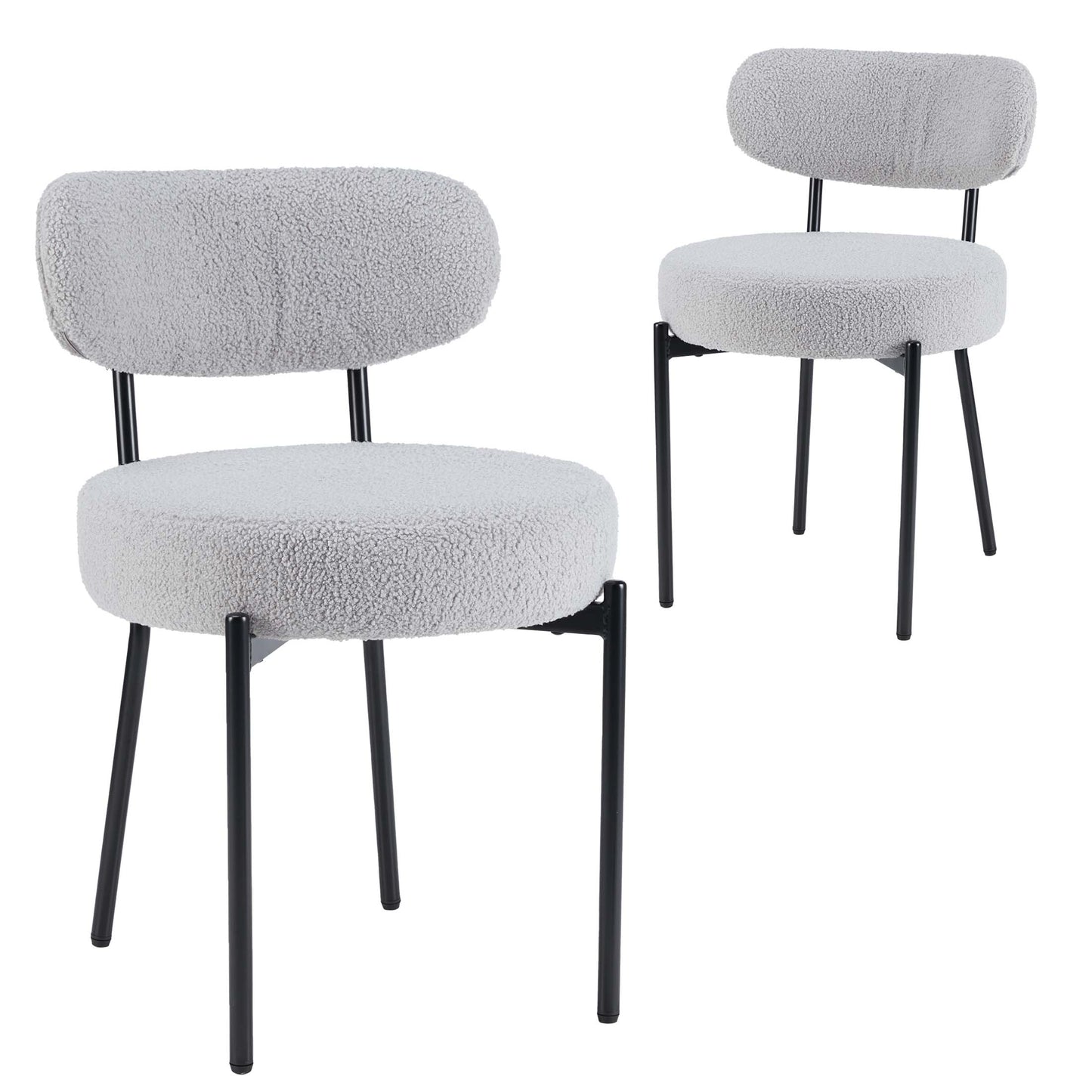 Sweetcrispy Dining Chair Set of 4 Soft Cushions for Dining Room
