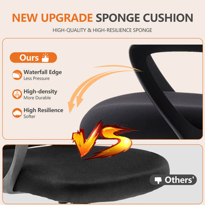 Sweetcrispy Office Chair with Armrests