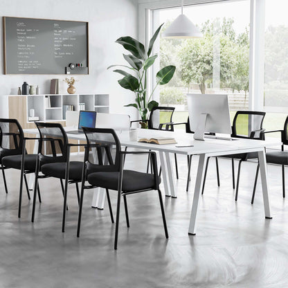 Sweetcrispy Conference Chair Stackable for Event Meeting