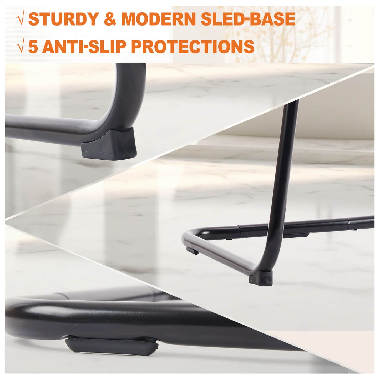 Sweetcrispy Office Chair with Armrests