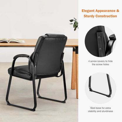 Sweetcrispy Conference Room Guest Chair for Meeting Rooms