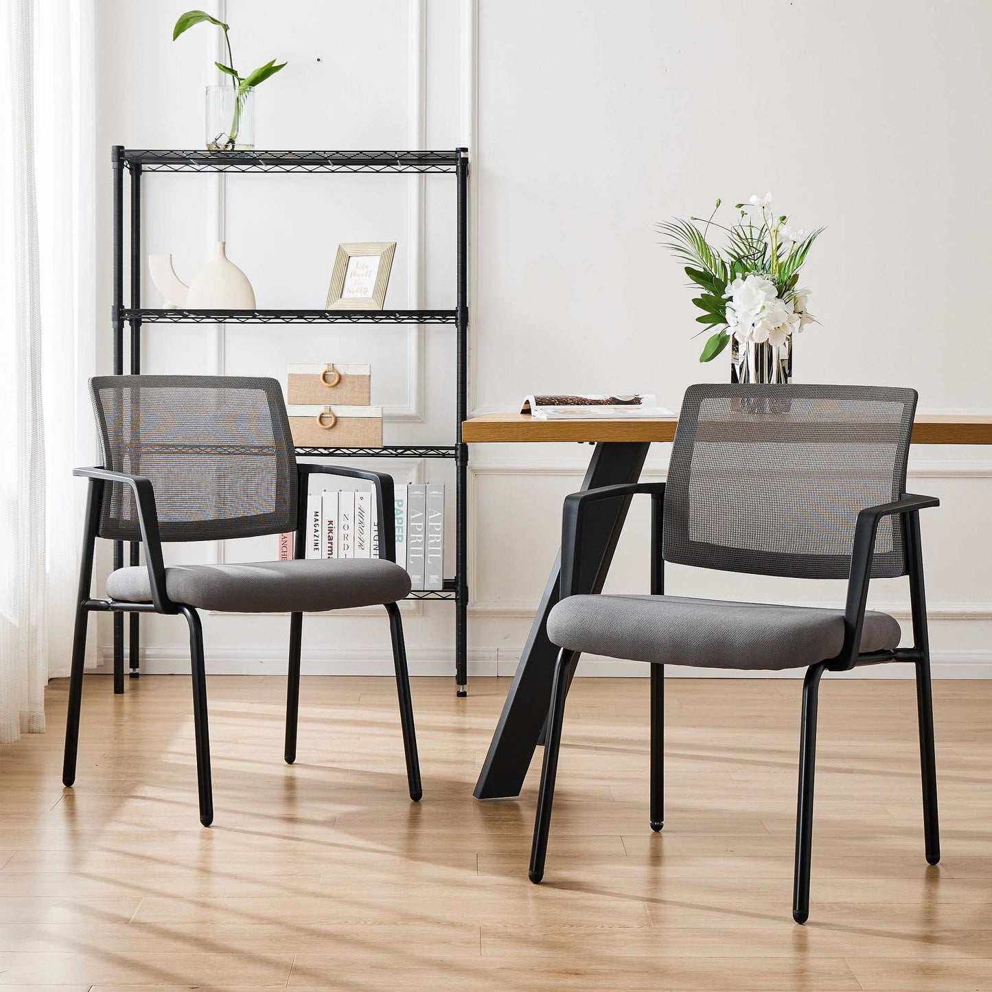 Sweetcrispy Conference Chair Stackable for Event Meeting