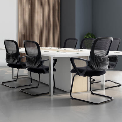 Sweetcrispy Office Chair with Armrests