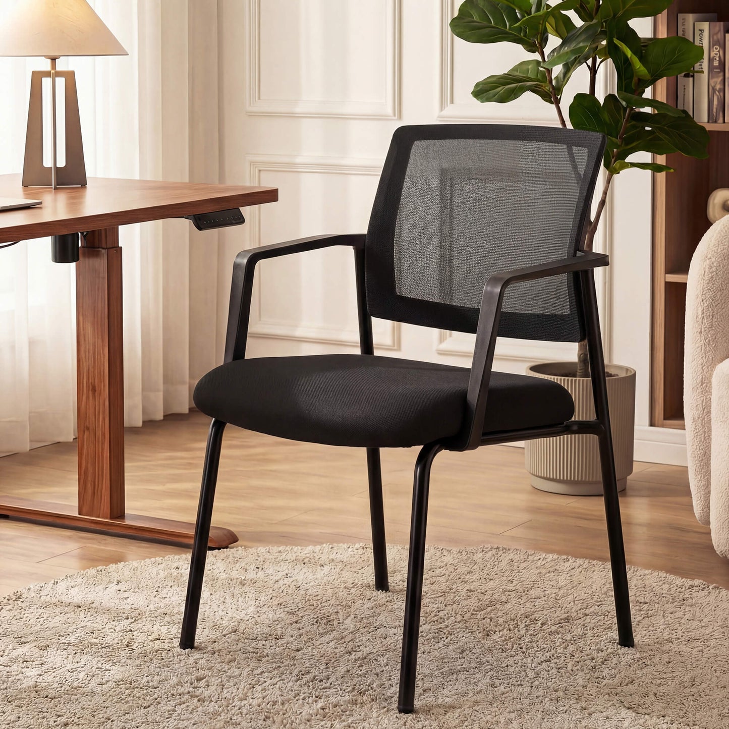 Sweetcrispy Conference Chair Stackable for Event Meeting