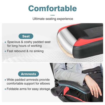Sweetcrispy Gaming Chair Ergonomic for Bedroom