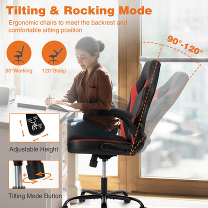 Sweetcrispy Gaming Chair Ergonomic for Bedroom