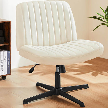 Sweetcrispy Ergonomic Swivel Office Chair with Lumbar Support